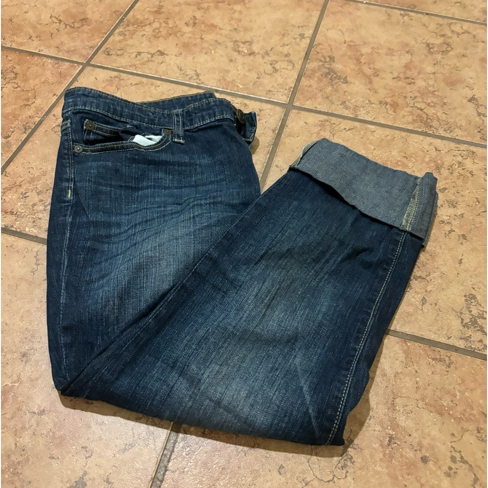 Gap factory premium denim crop jeans size 8/29